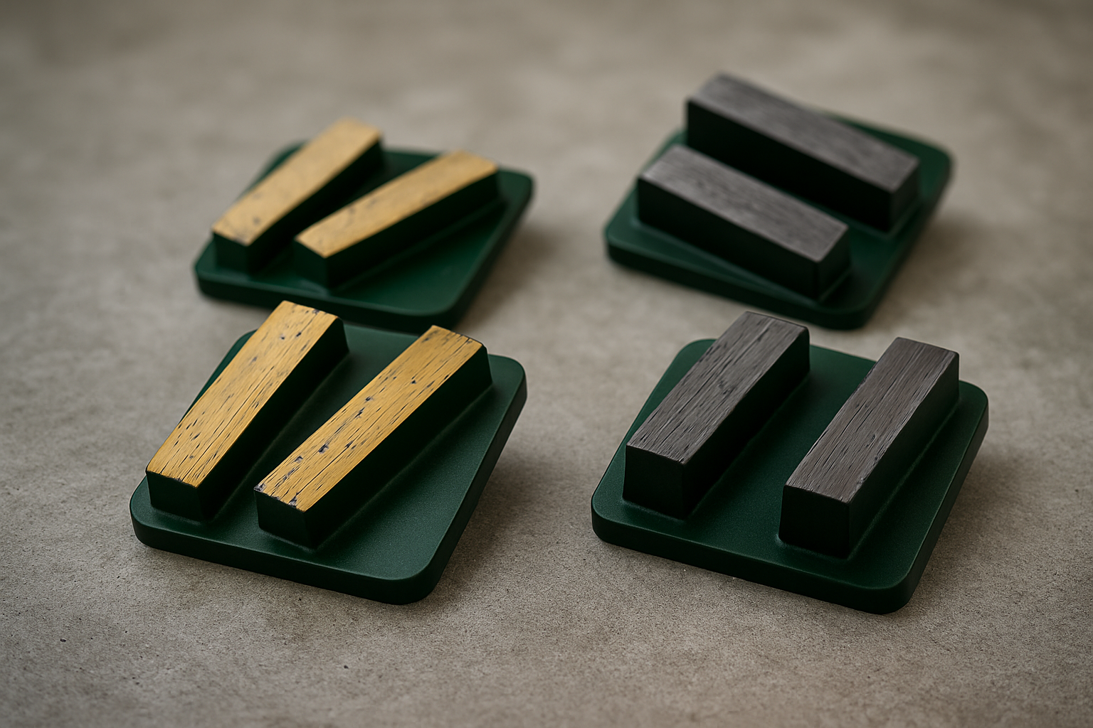 Suporti metalici pentru șlefuire beton